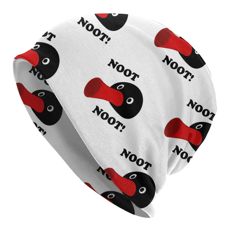 Penguin zvieracie lebky čiapky čiapky noot noot tenký klobúk jesenná jarná kapota klobúky Men dámska unisex lyžiarska čiapka