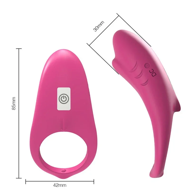 Penis vibrátor Pánsky penis prsteň Masturbdation Tool Tool Veľké pánske penis klystír dospelých hračky 18 manžel