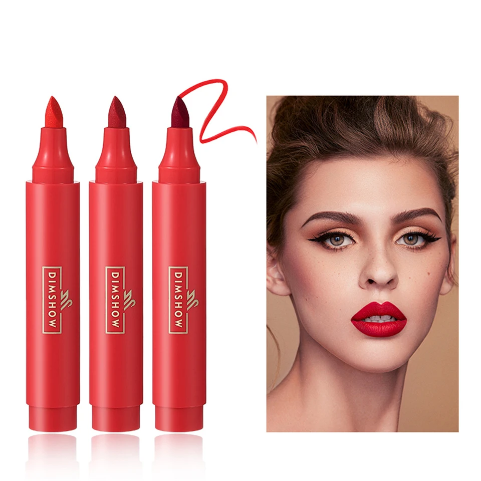 Per pero na pero lakovacie farbenie na pero Perofternový odtieň vodotesný dlhotrvajúci pero pero Hydratačný non šmuhový matný matný materský make -up