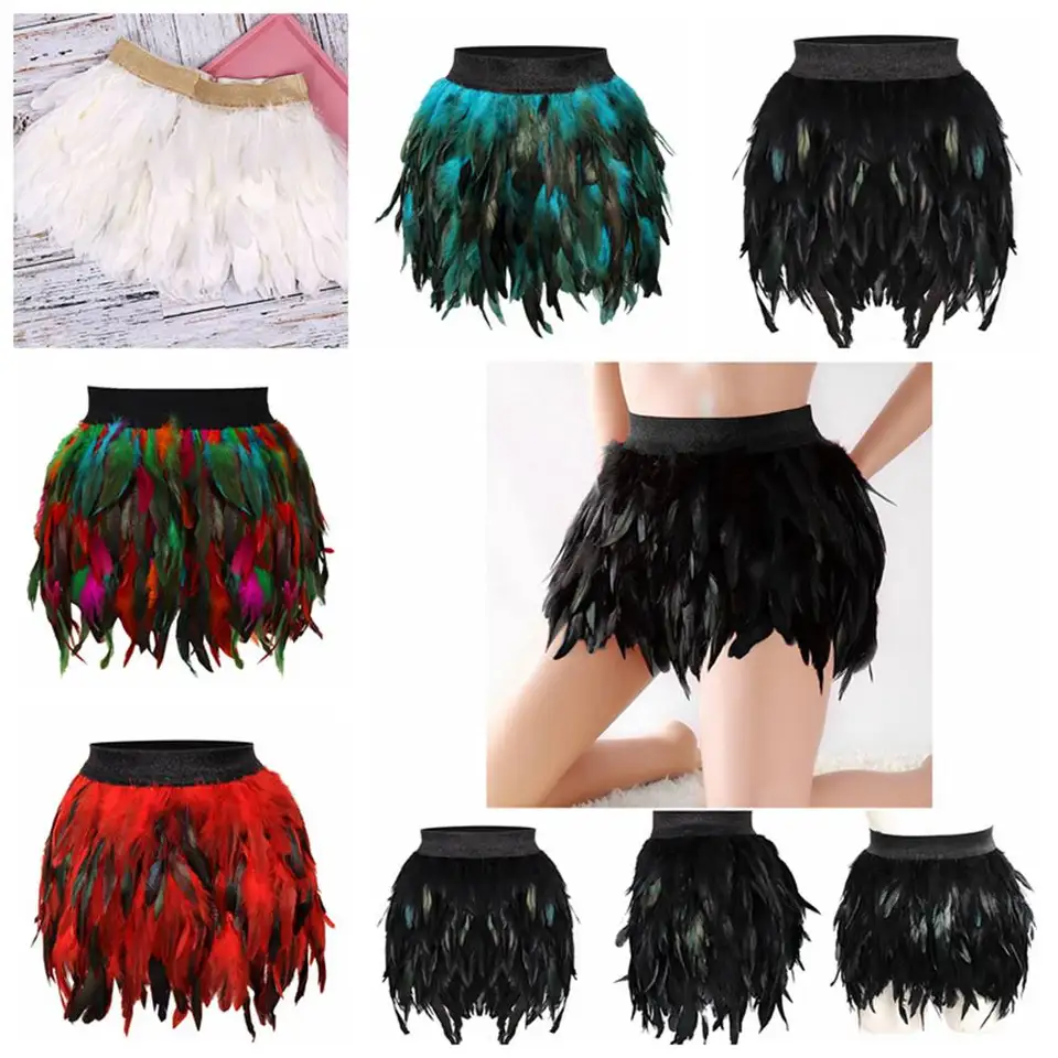 Perie sukňový módny postroj Dámske punkové doplnky Sword Party Dance Rave Costume Sexy spodná bielizeň Halloween karneval