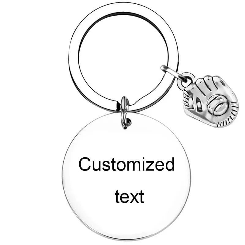 Personalizovaný vlastný kľúčový softball Keychain pre dievčatá Softball doplnky Inšpiratívne šperky softballs veci pre dospievajúcich