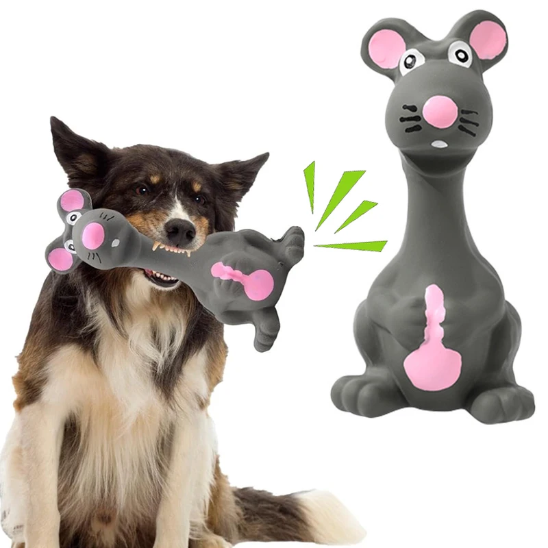 Pes Chew Toy Funny Myši tvar latexové maznáčiky puršanšie hračky pre malé stredné veľké psie zuby Čistenie šteniat zvukovej hračky pre domáce zvieratá