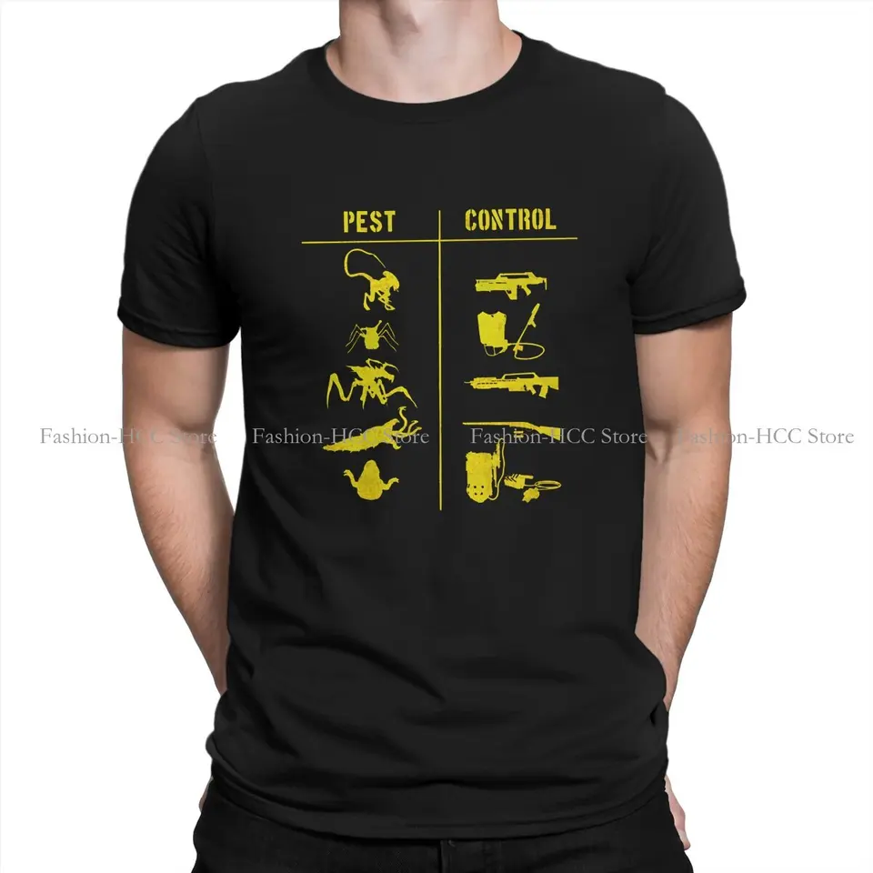 PEST CONTROL Špeciálny polyester tričko hviezdne vojaci špičkové kvalitné nové dizajnérske dary