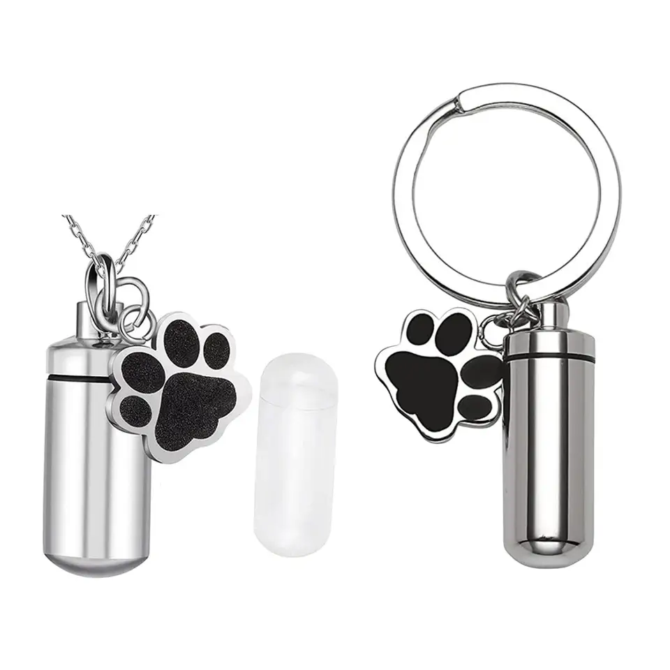 Pet Ash Urn Dog Ash Urns Petresake s labkou s príveskom Souvenír Memories Cremation