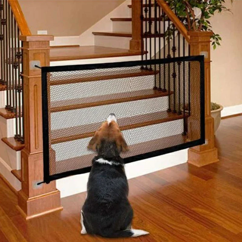 Pet bariérové ​​ploty psie psie brána skladacie schody vchod