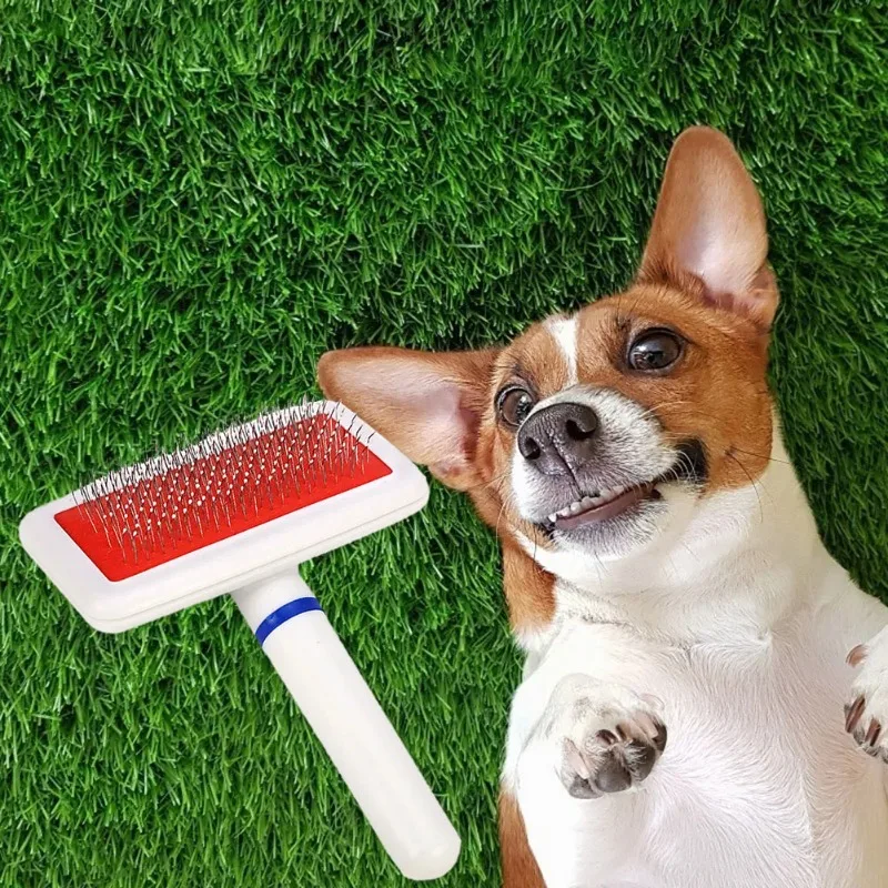PET DEMATTING NÁKLADOVÝ NÁKLAD HECK COMP Nástroj na odstránenie mŕtvych matovaných alebo viazaných vlasov pre krátke alebo dlhé vlasy psov a mačky