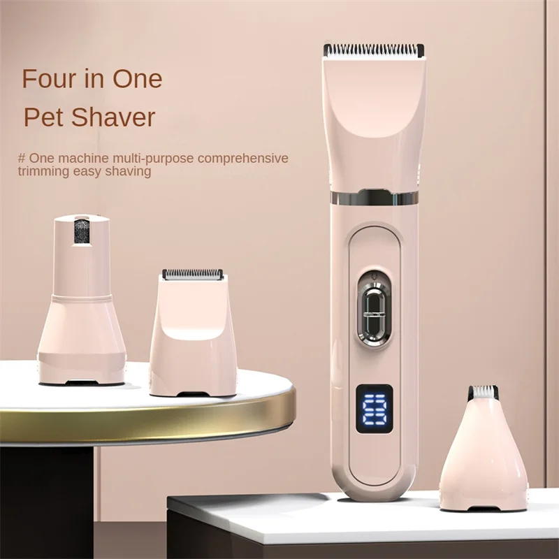 PET Electric Clippers Bass Electric Electric Demastial Demontable Washable Security nepoškodí pokožku fader zastrihávací psie vlasy holiaci strojček