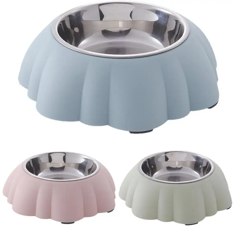 Pet Food and Water Feeder Bowls Metal Cat Potravinové misky misky Non-sklipka z nehrdzavejúcej ocele s malými mačkami pre mačky pre mačiatko
