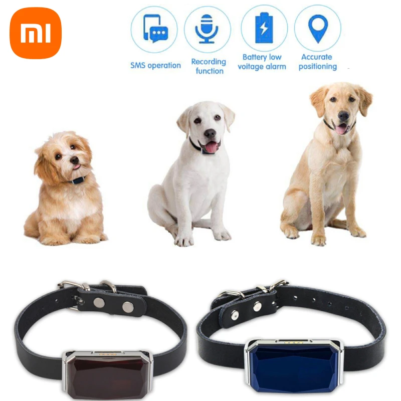 Pet GPS lokalizačný golier fletender anti-lost inteligentný multifunkčný PET lokalita Univerzálny vodotesný GPS