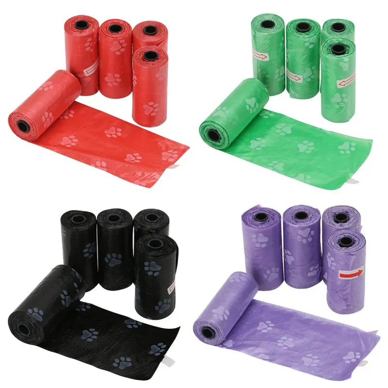 Pet potlačené odpadky vrecko Pes Pet Pet Tuspings Preprava vrecka