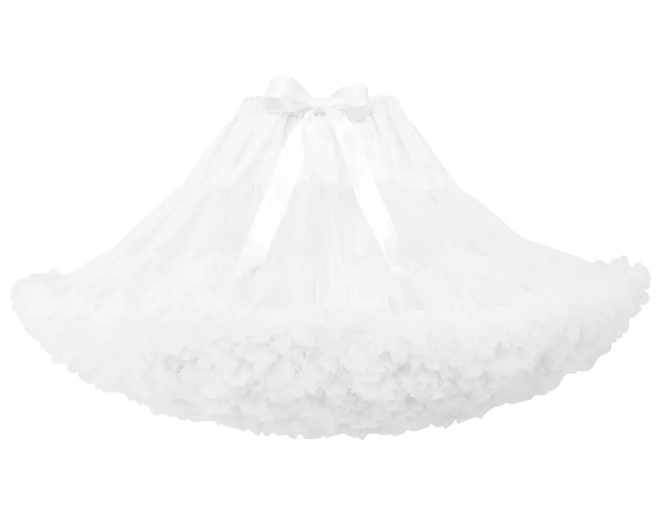 Petticoats pre ženy dospelé tutu sukne nadýchané crinoline spodná časť pre cosplay kostým party baletný tanec baletný tanec