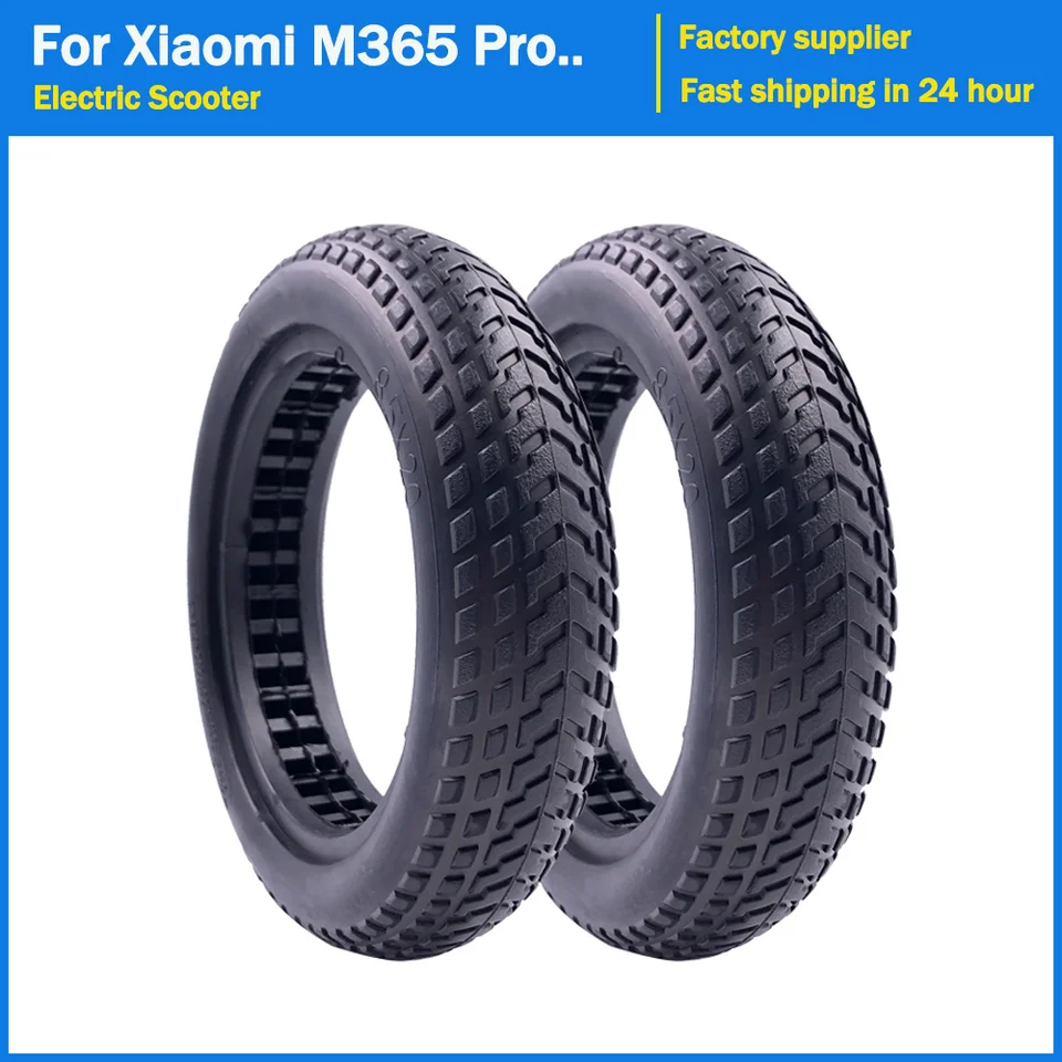 Pevná pneumatika pre Xiaomi M365 1S Pro 2 Electric Scooter 8.5 '' Gumová pneumatika pre pneumatiku pre Mijia mi Essential Scooter 8,5 palca kolesa