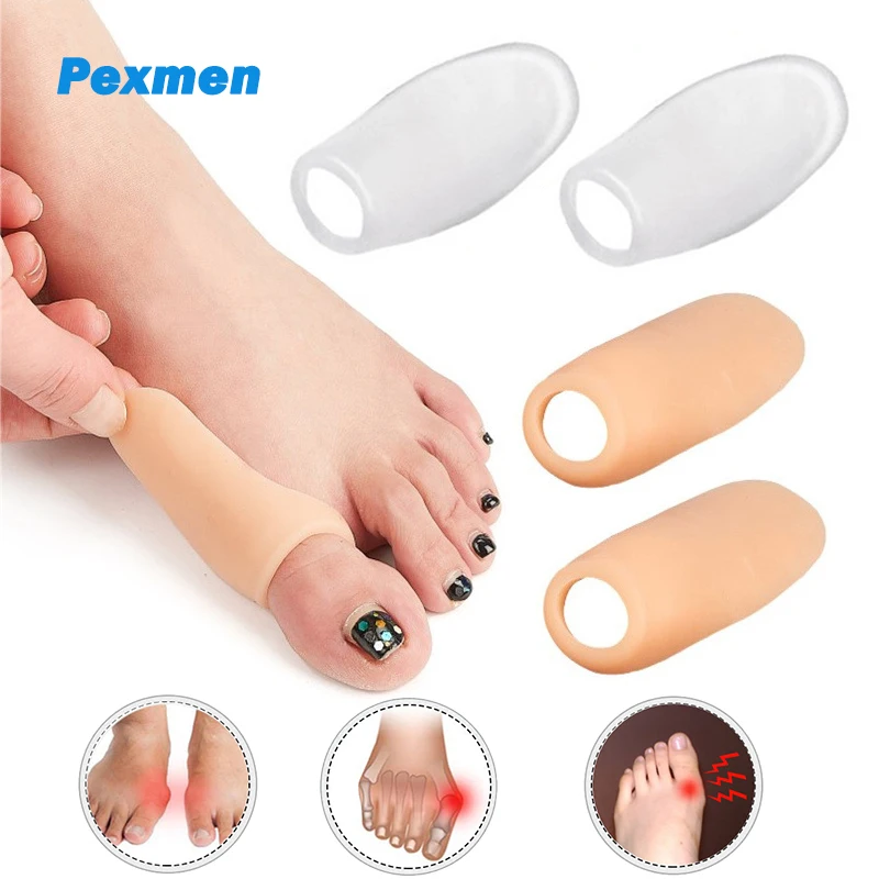 PEXMEN 2KS GEL BUNION PRE PROGRÁLNEHO ZABEZPEČENSTVO BUNIONU A VANIEKA PRE BIG TOE Zmierni