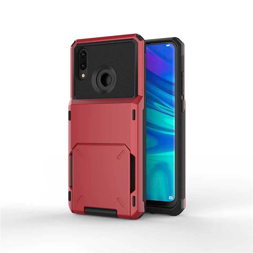 Peňaženka 4-karta držiaka kreditných kariet pre kreditnú kartu pre Huawei P30 Lite P20 Pro Smart 2019 P40 Cover Coque Funda Bumper P30PRO P40PRO