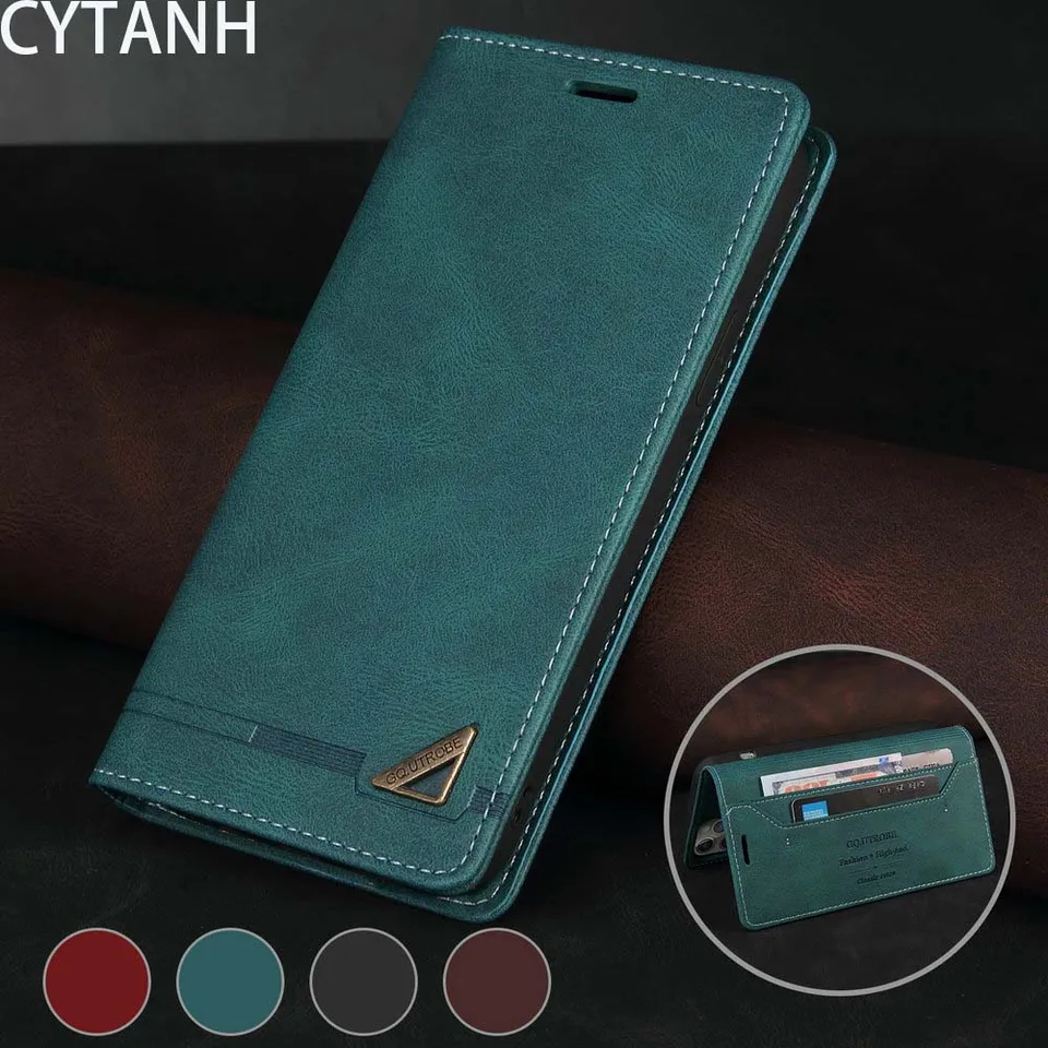 Peňaženka proti krádeži kože pre Xiaomi POCO X3 NFC X4 GT M4 PRO F4 C40 X5 F5 M5 MI 11 LITE 11T 12T 13 Redmi Note 12 11 B54i