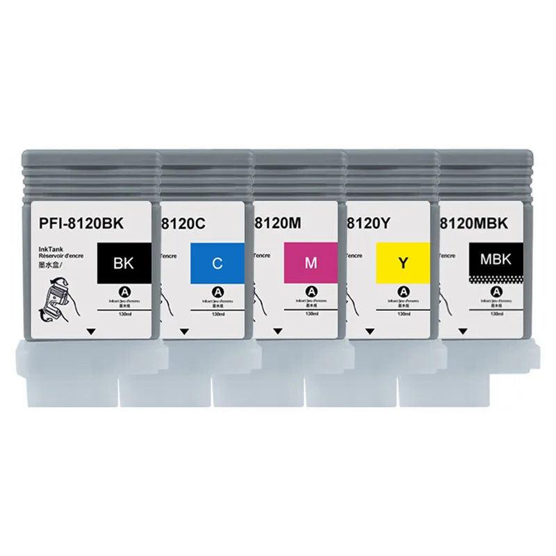 PFI-8120 PFI8120 Kompatibilná atramentová kazeta s čipmi pre Canon PFI-8120 ImagePrograf TM-5305 TM-5300 TM-5200 TLAČ