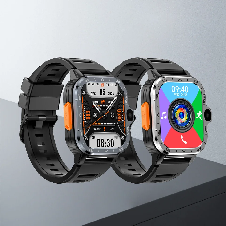 PGD ​​Smart Watch 4G Net Dual Camera 64 GB 16 GB Pamäť GPS WiFi Wifi Card Card SIM Card Android Smartwatch PK PG999 DW88 DW89