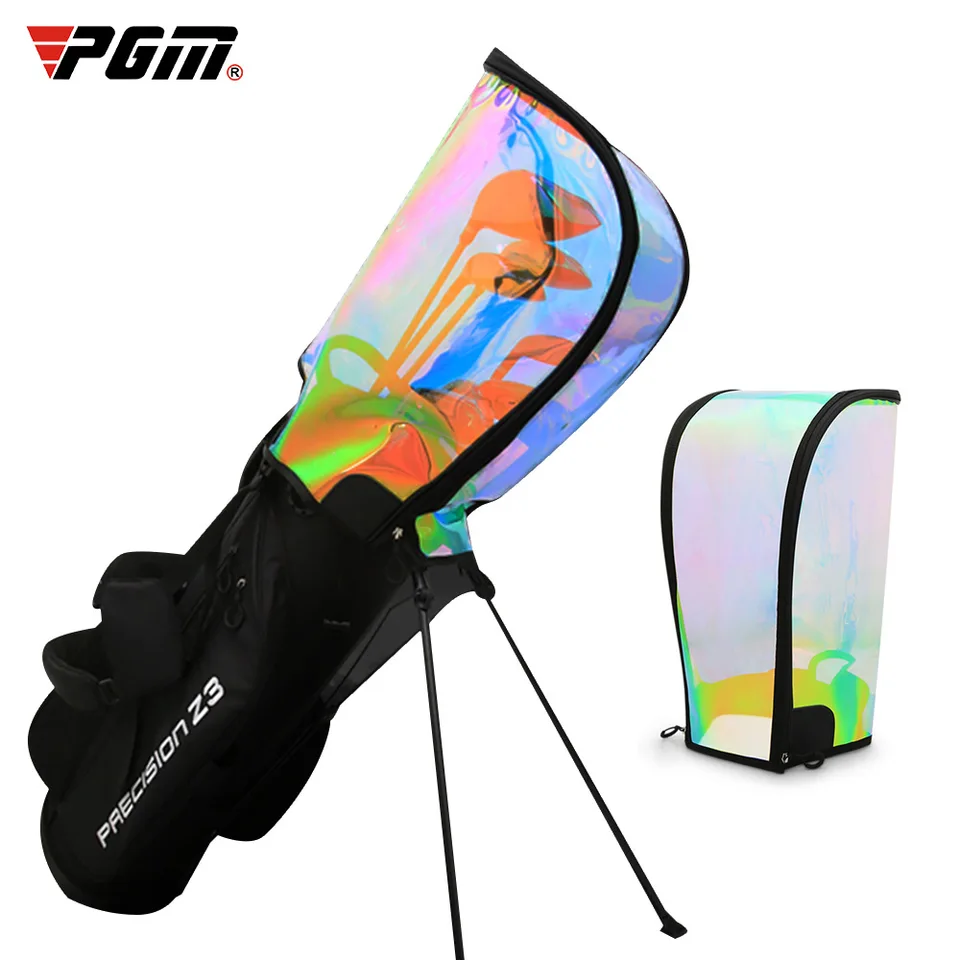PGM Golf Bag Dažďový kryt vodotesná ochrana kapucne Lightweight Ražík Priehľadný ochranca