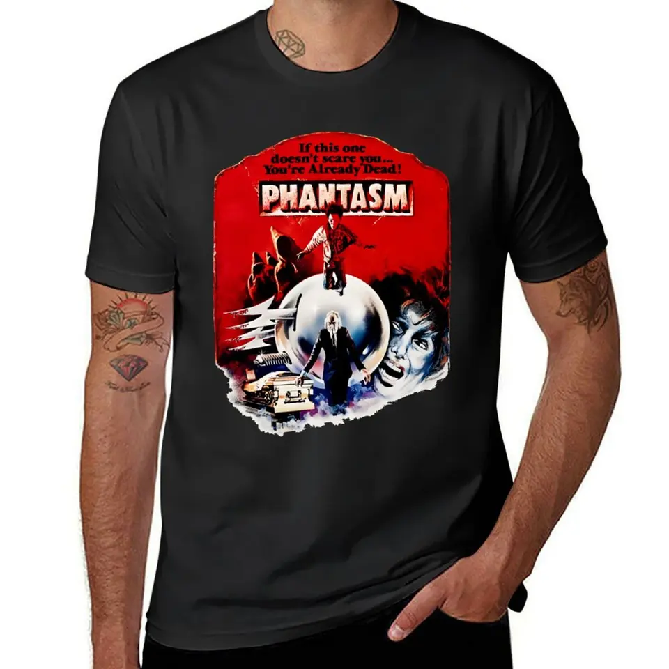 Phantasm Tričko Grafika pre chlapca čierne tričká pre mužov