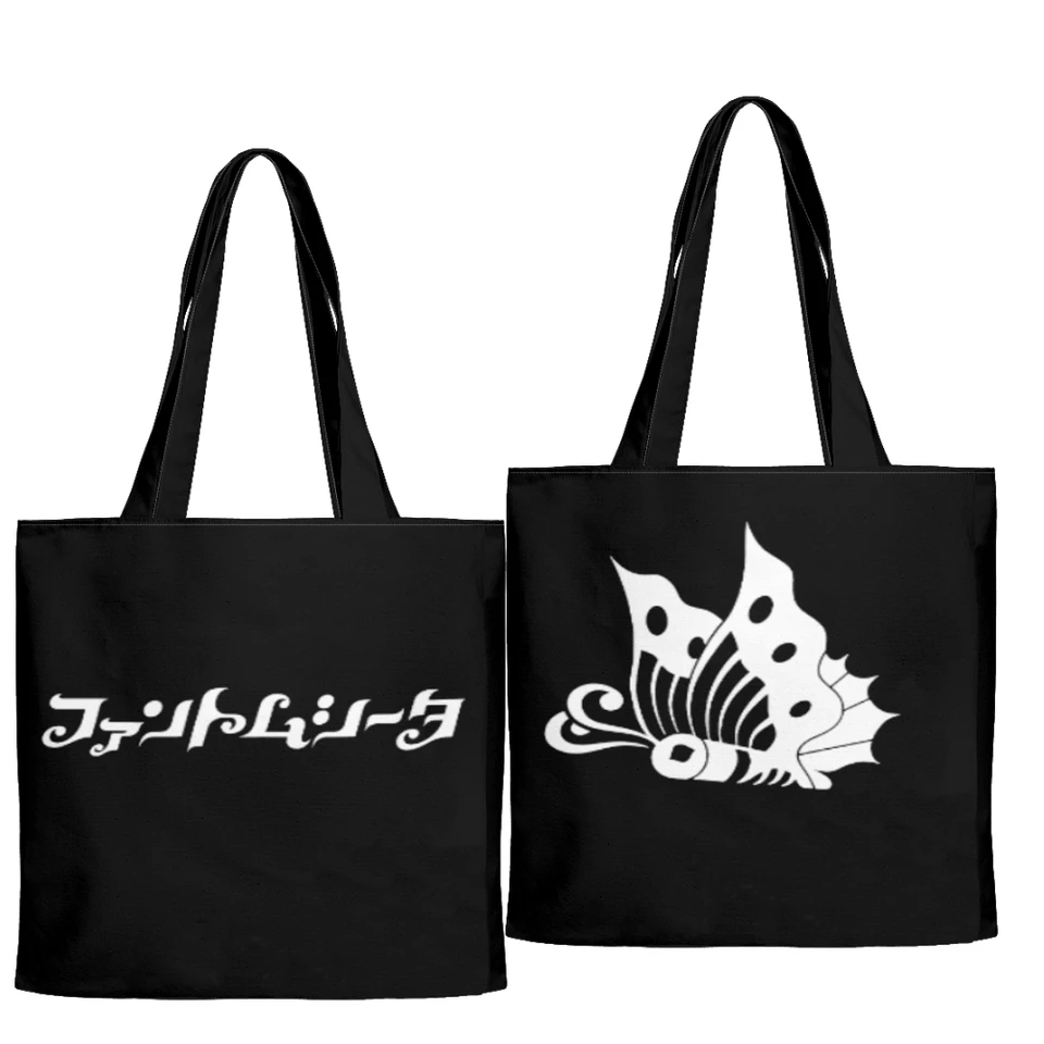 Phantom Siita Logo Print Merch Canv Bag Nové logo Tote unisex módne príležitostné hiphopové tašky
