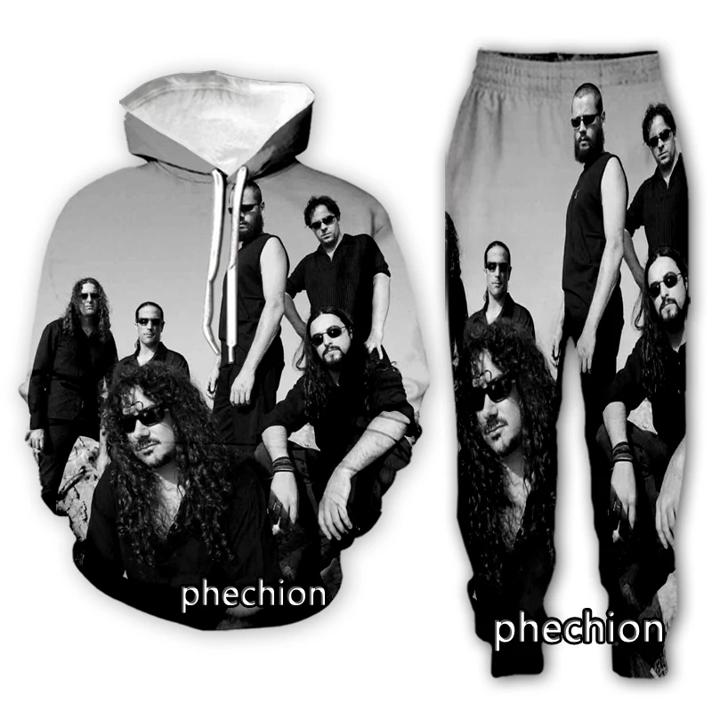 Phechion Noví muži/ženy Warcry Rock 3D Print Clothing Dlhý rukáv Módna mikina mikiny Športové neformálne nohavice Z147