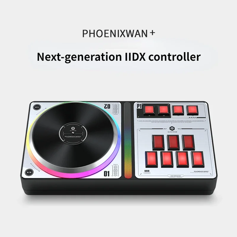 Phoenixwan Gamepad Gaming Controller DIY Generation DIY pre Beatmáni IIDX BMS G2R LR2 Rhythm Rhythm Game Controller