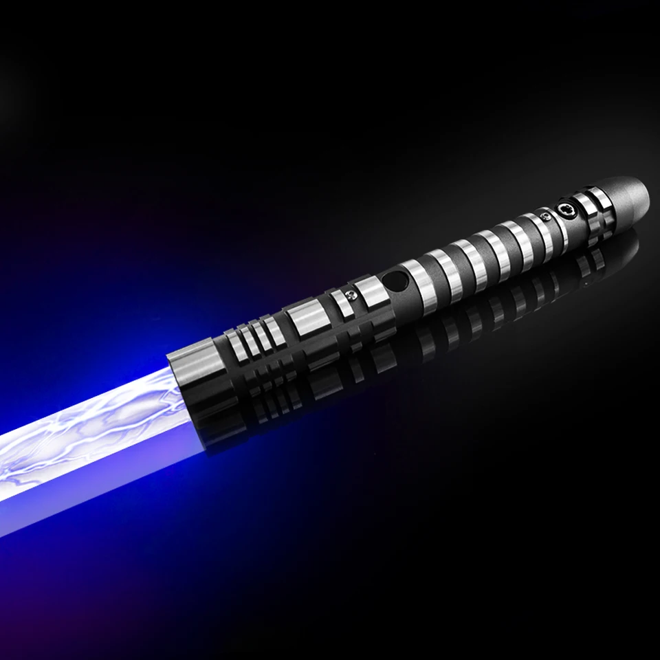 PHS Duel Metal Lightsable, 39 palcových dĺžiek 16. farebného osvetlenia, 4 zvukové režimy s nárazovými efektmi, ldeal pre chlapcov narodeniny Vianoce vianočné