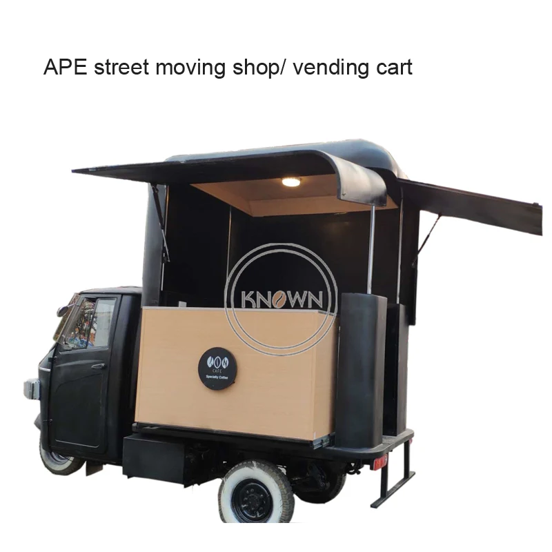 Piaggi Vespa Car Ape Street Food Shop Food Truck pre kávu hamburger