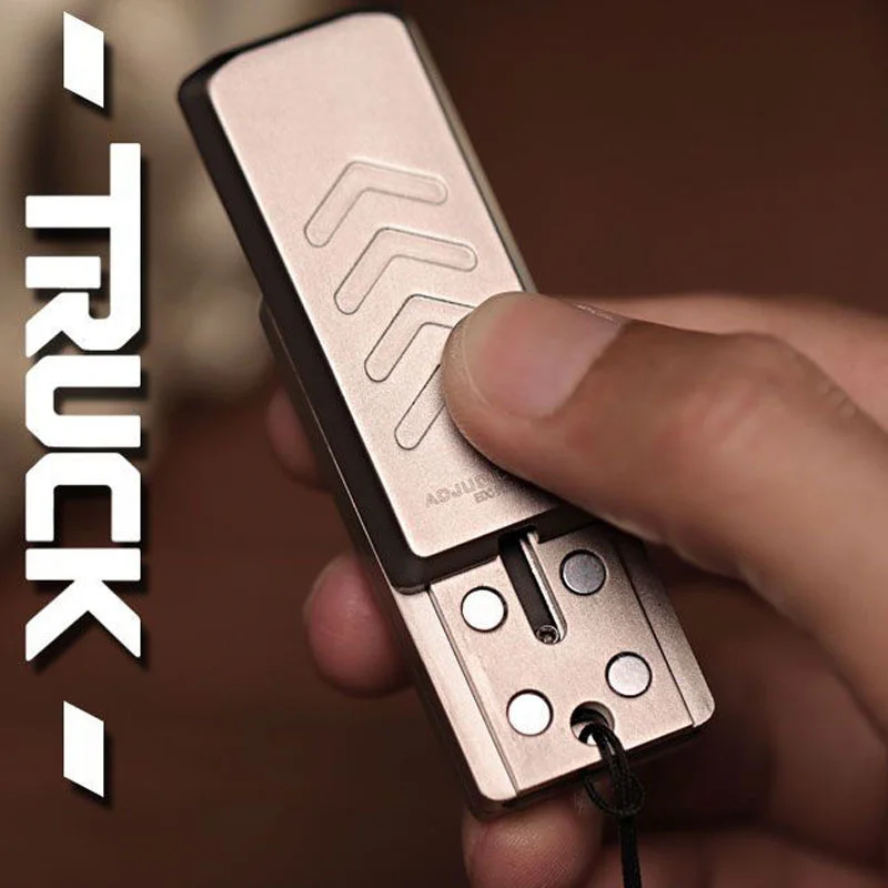 Pickup z nehrdzavejúcej ocele Haptické posúvacie posúvače Mechanické a magnetické fidget posúvací posúvač EDC Fidget Toys ADHD nástrojov úzkosť stres hračky