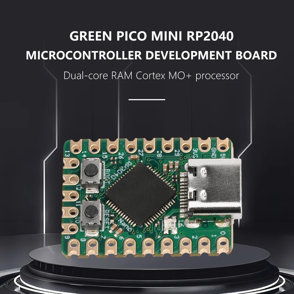 PICO Mini RP2040-Zero MicroController Development Board pre Raspberry Pi RP2040 Dual Core RAM Cortex Processor typu C 1/2pcs
