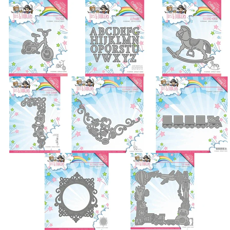 Piggy Craft Cutting Cutting Dies Cut Die Foll Detská hračka Rámový list Stripbook papierová remeselná pleseň čepeľ čepeľ Punch Stencil