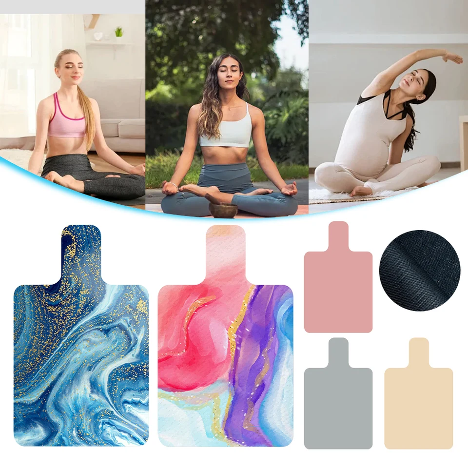 Pilates Reformer Mat Pow Absorpent Pilates Suede Gum Yoga Mat Rat Prenosný Pilates Reformer Cover pre výcvik rovnováhy