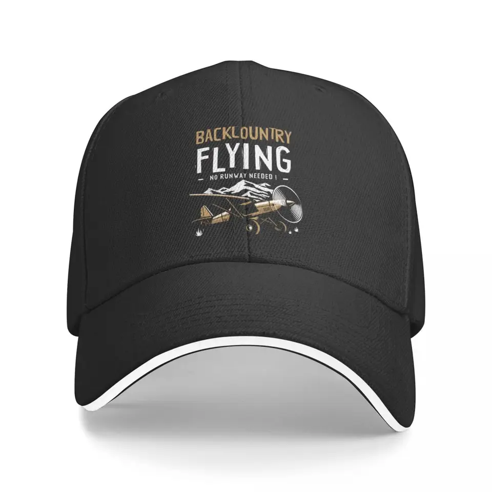 Pilot Stol Bush Pilot backcountry Fly Leting No Runway potrebný baseball čiapka Trucker Hat | -f- | Mužské ženy