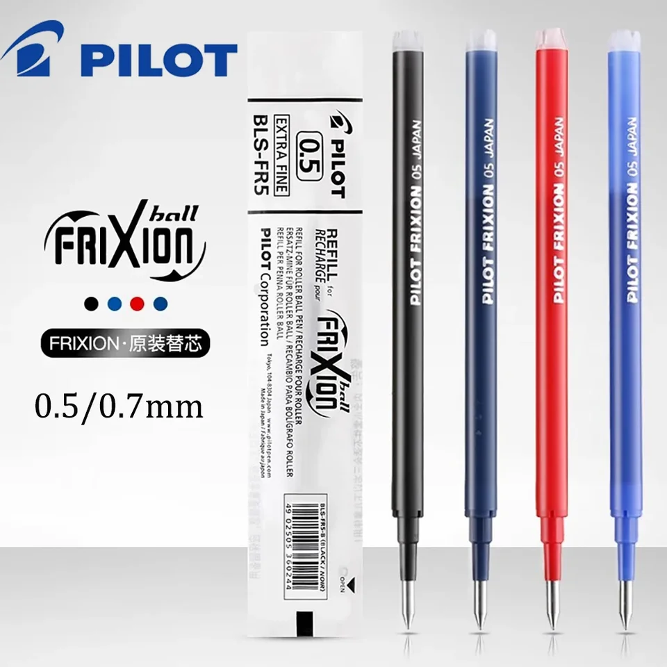Pilotné frixionálne vymazateľné doplňovanie gélových perov 0,5/0,7 mm bls-FR7/bls-FR5 pre LFBK-23F/23EF/20EF Smooth Writer Písanie rýchle suché kancelárske potreby
