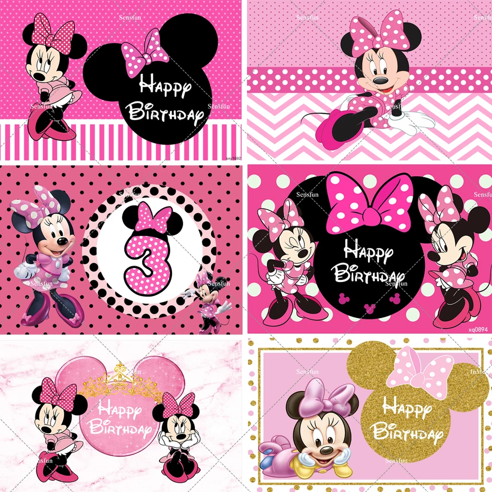 Pink Minnie Mouse Photograph