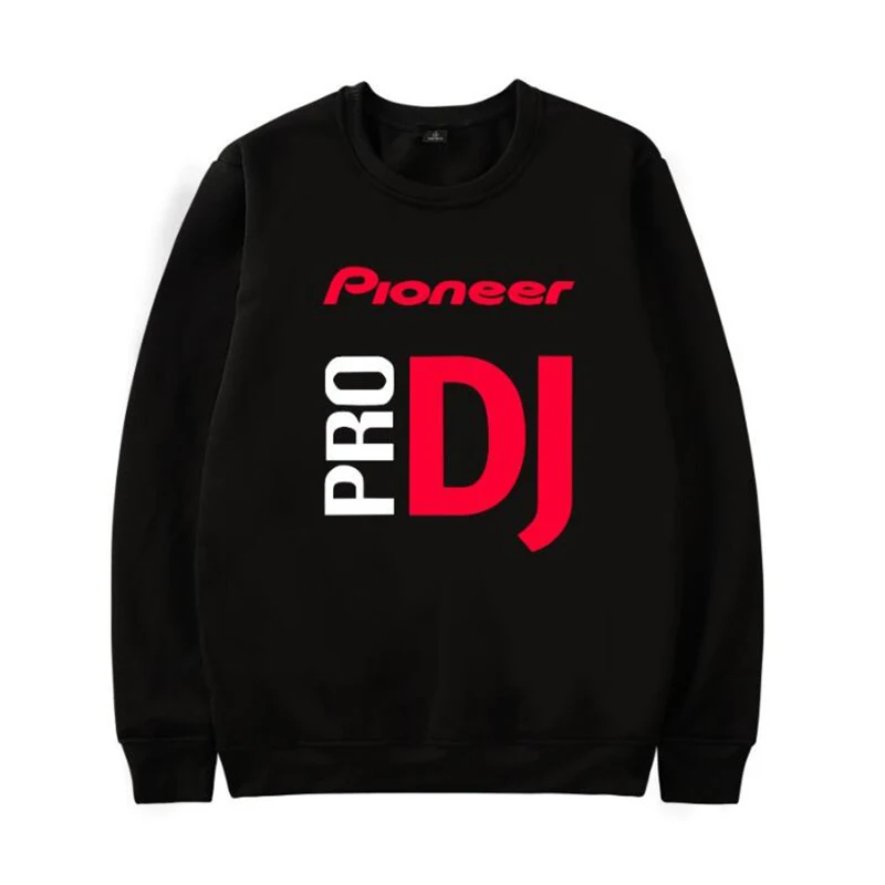 Pioneer Pro DJ Fashion Unisex Hip Hop Street Style Men Muži ženy, mikiny mikiny s dlhým rukávom Tracksure Tops Tops 4xl
