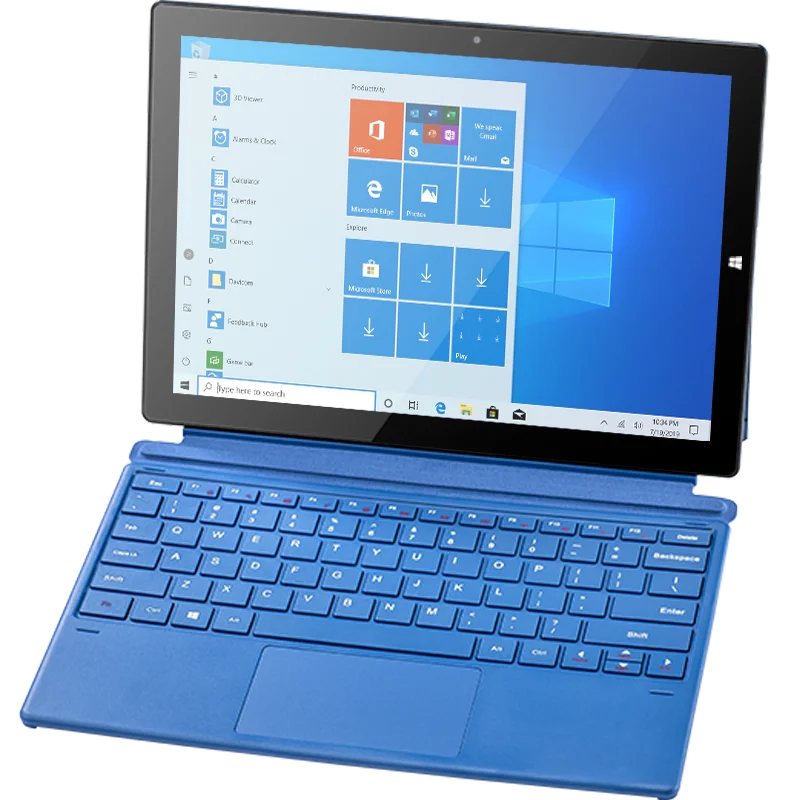 Pipo W10 10,1 palca 1920*1200 2 v 1 tablete PC N4120 Quad Core 6G RAM 64G ROM WIN10 WIFI BT s klávesnicou stylus pero otg