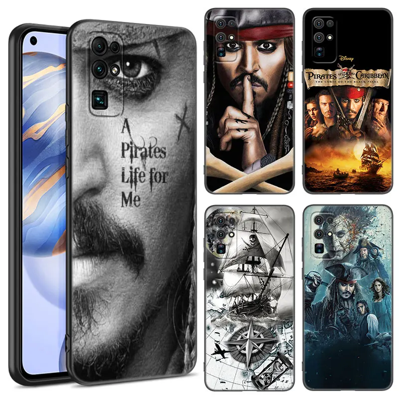 Piráti prípadu C-Karibbean pre Huawei Honor 70 90 Lite X40 GT X50 I X5 Plus x6a x6s x7a x8a x8b x6 x7 x8 x8 x9 4g x9a x9b 5g 5 g 5g