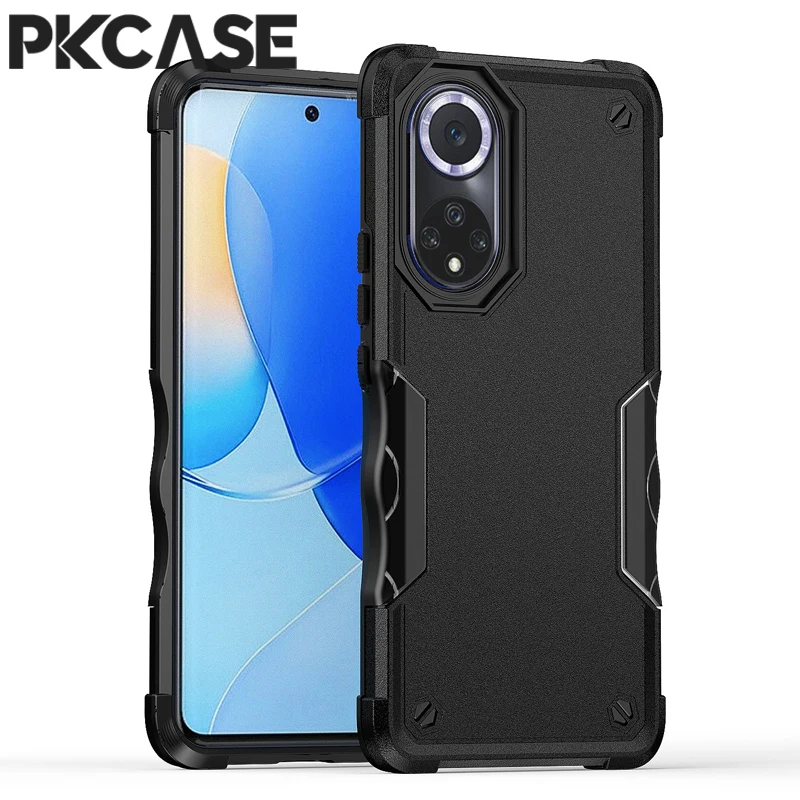 PKCASE SOCKPORPPOPT Hybrid Armor puzdro na česť x9 5g x8 4g x8b x7a x6a 50 9x pro kryt pre huawei y9s nova 3i 9 SE Y90 Y70 plus plus