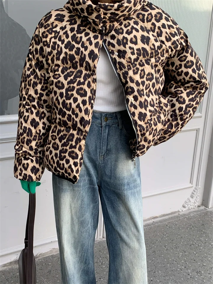 PLAMTEE 2025 Nové kapucne vintage parkas Ženy Príležitostné chic Slim Office Lady High Street Loose Winter Móda teplé bundy