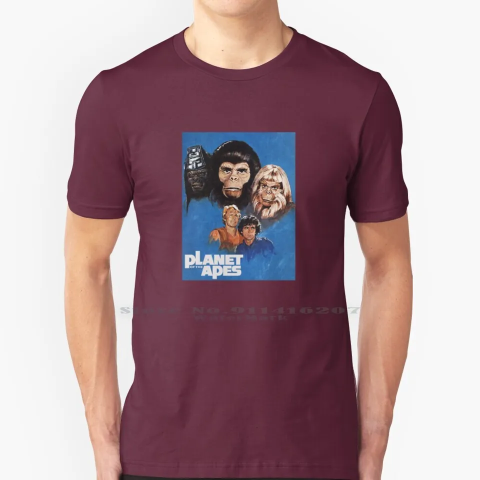 Planéta televízneho seriálu APES-70S 100% Cotton T košele planéta televíznych seriálov APES 70S 70S Retro TV Retro Vintage TV Pop