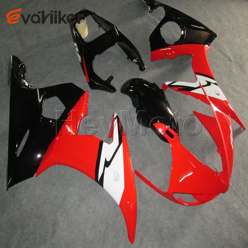 Plastické kapotáž ABS pre YZFR6 2003 2004 2005 Red YZF R6 03 04 05