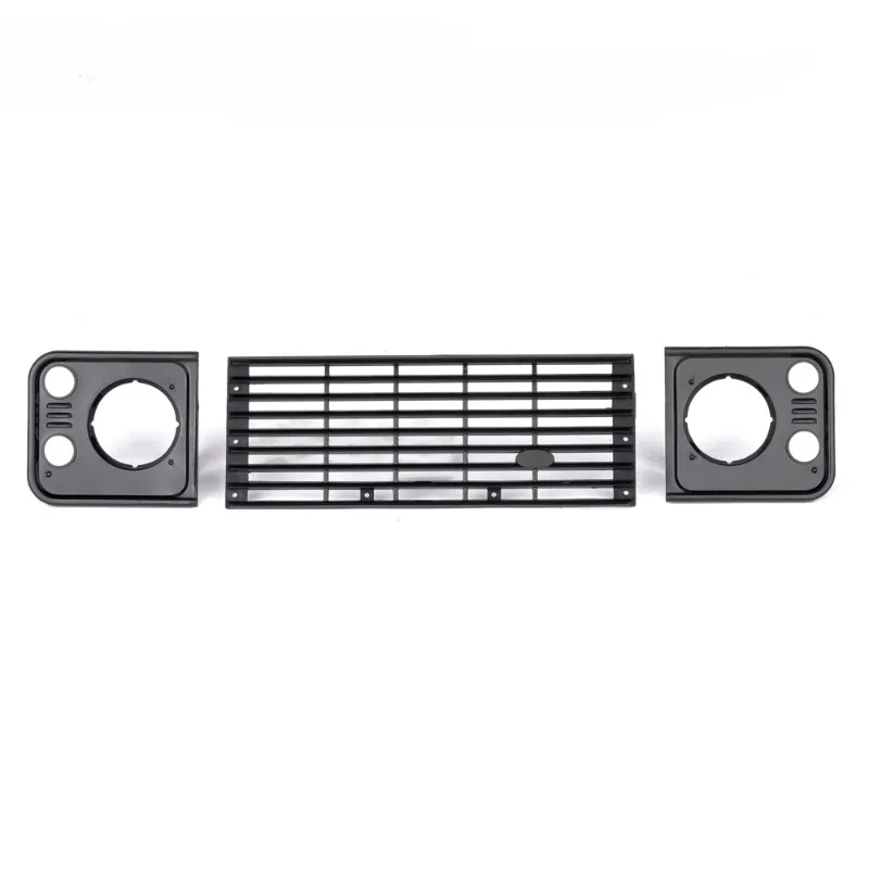 Plastová klasická predná mriežka pre 1/10 RC Crawler Car Axial SCX10 III AX103007 VS4 Jimny Jeep Chevrolet K10 Car pre domácich majstrov