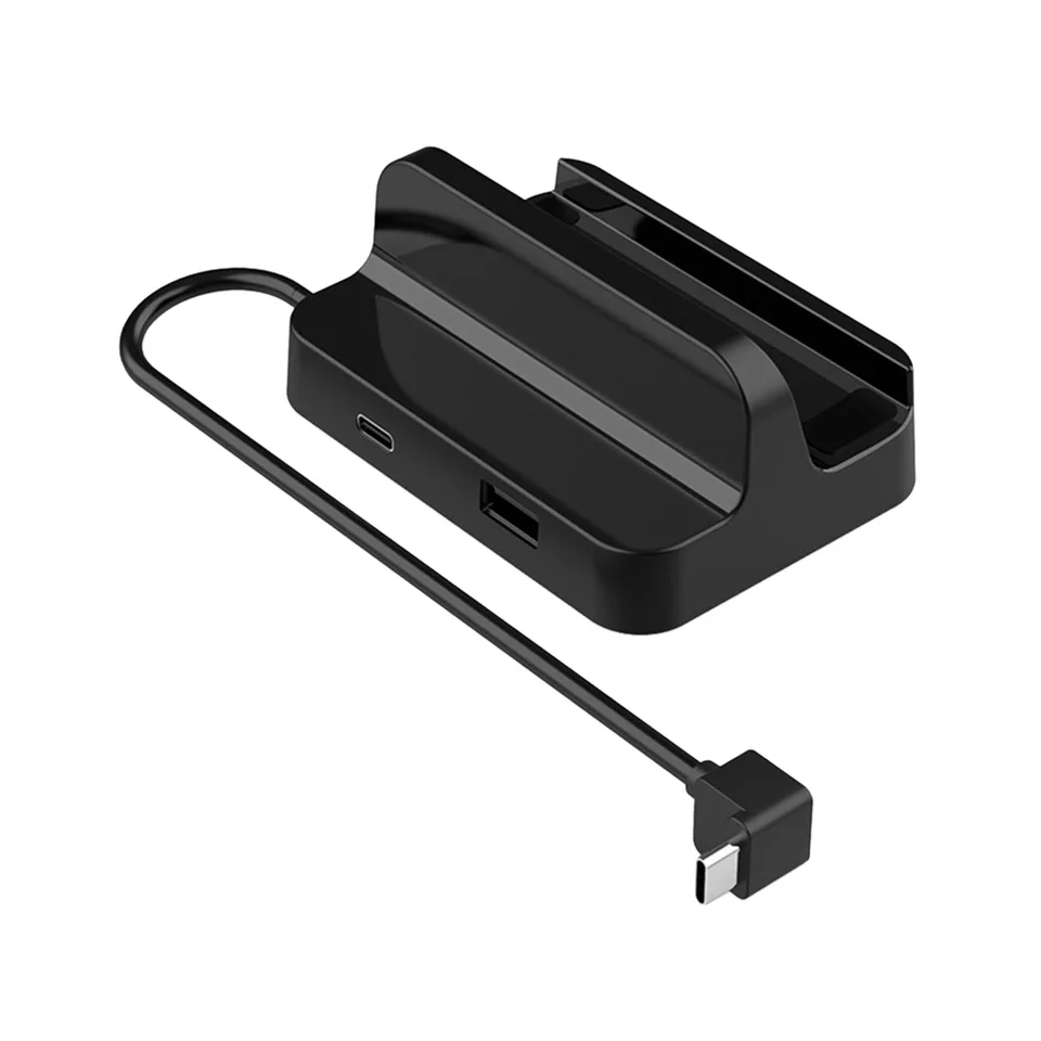 Plastová konzolová dokovacia stanica USB2.0 Type-C nabíjačka ABS Game Console Dock Hub Replace Games Adsessory for Steam Deck