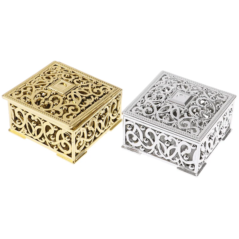 Plastová pokladnica Drincet Box Square Candy Box Treasure hrudník svadobná krabica