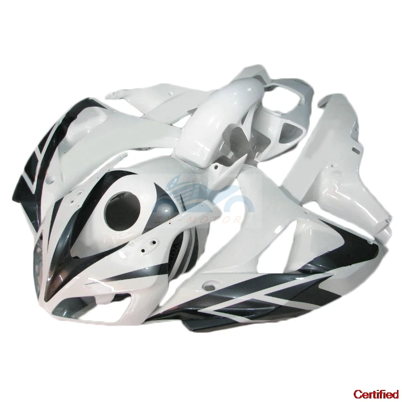 Plastové kapotáž pre Honda CBR1000RR 2006 2007 White Black Saquing CBR 1000RR 06 07 HS50