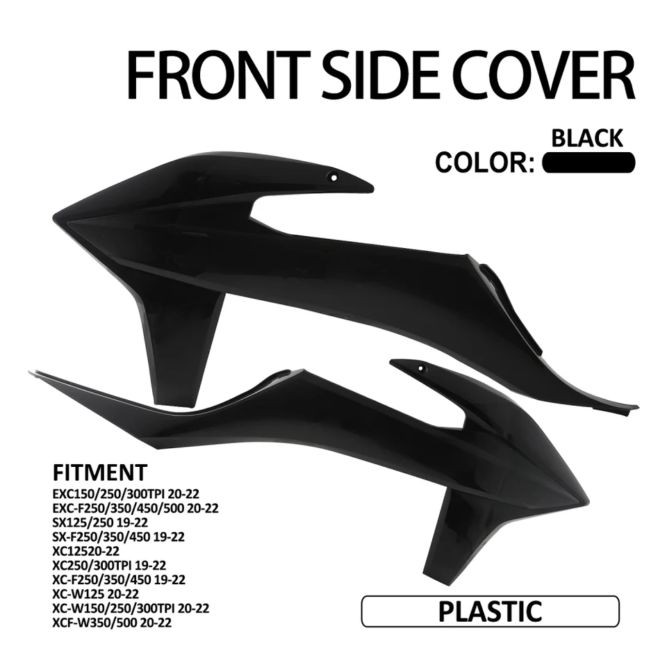 Plastové plasty motocykla ABS Plastické plasty predného bočného krytu pre KTM EXP EXP-F SX SX-F XC XC-F XC-W XCF-W 125 150 250 300 350 450 500