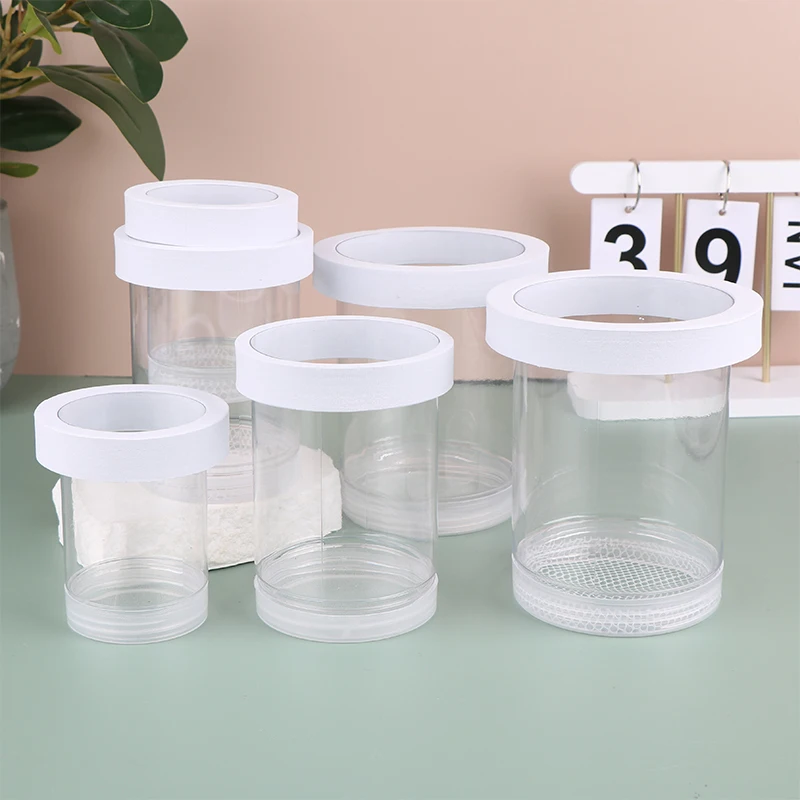 Plastové plávajúce ryby Chov izolácia Izolačná skrinka Akvárium Feeder Feed Fish Tank Vyliahnutie inkubátora akvárium liahní príslušenstvo