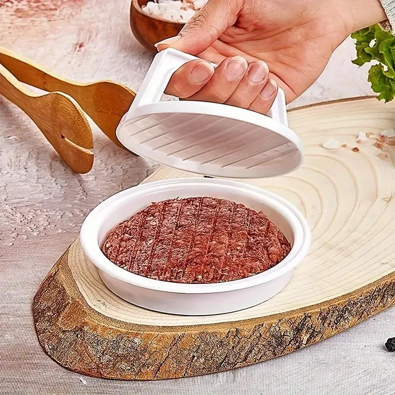 Plastový hamburger viacúčelové mäsové lisy hamburger Press hamburger sekaná formy kuchynské náradie Burger Press
