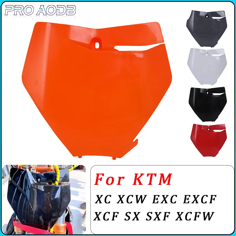 Plastový kryt na predné číslo motocykla pre KTM SX SX-F XC XC-F 125-450 MOTOCROSS ENDURO DIRT PIT BIKE ACTION 2016-2023